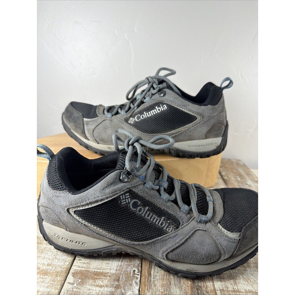 Columbia Crestwood Hiking Shoes Men’s 8 Gray YM5379 Waterproof